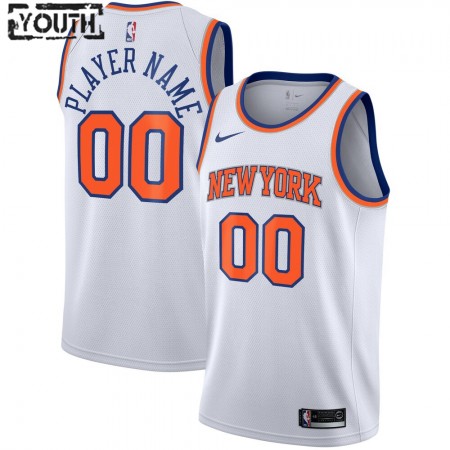 Maglia New York Knicks Personalizzate 2020-21 Nike Association Edition Swingman - Bambino